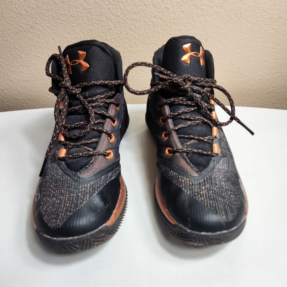 Under Armour Curry 3 Black Copper Basketball Sneaker 1299665-001 |7.5| - Picture 8 of 12